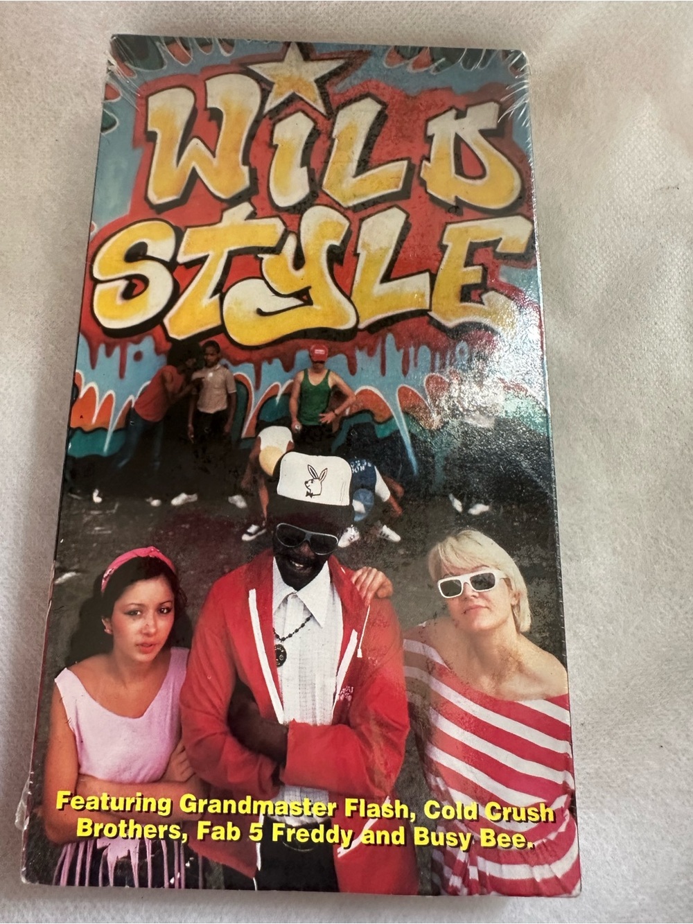 Wild Style Hip Hop VHS 1997 Grandmaster Flash Fab 5 Freddy Rap Graffiti B-boy VG